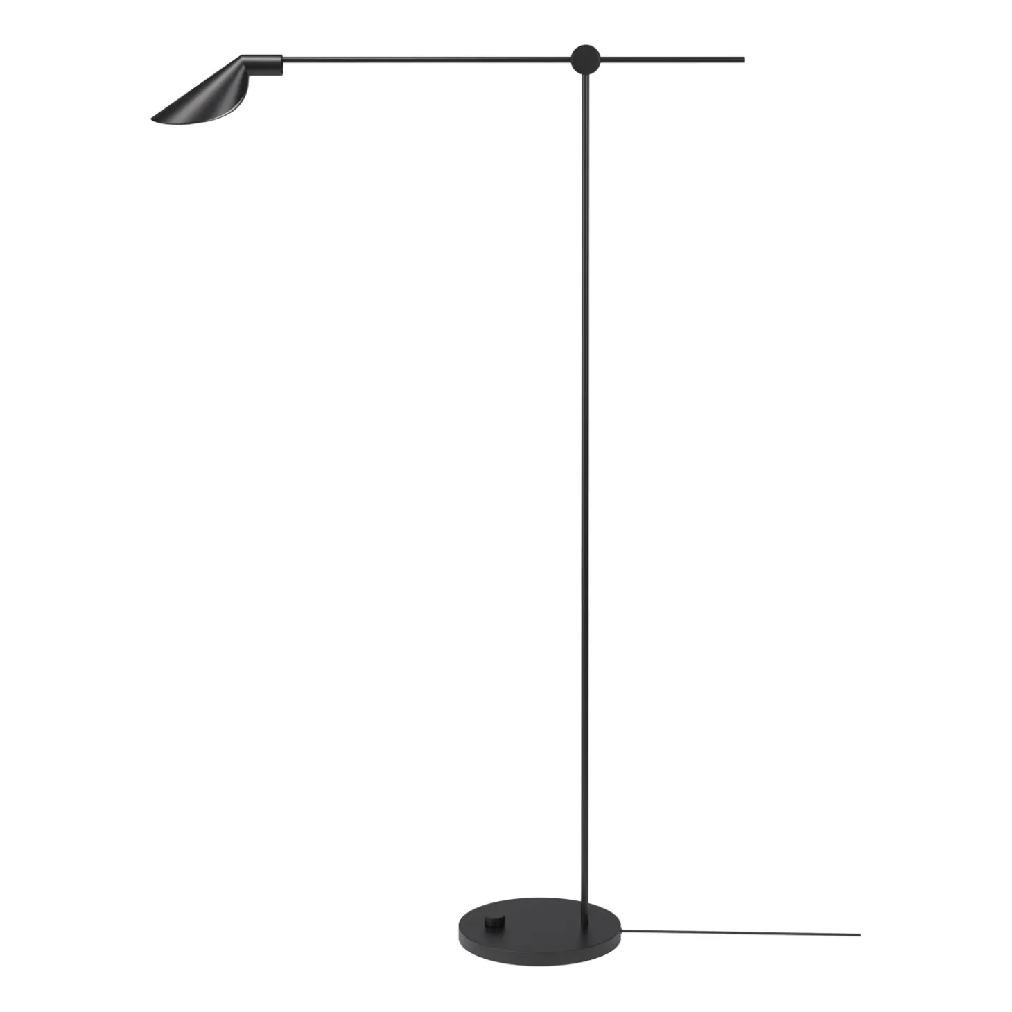 Fritz Hansen - Gulvlampe - MS011 - Sort