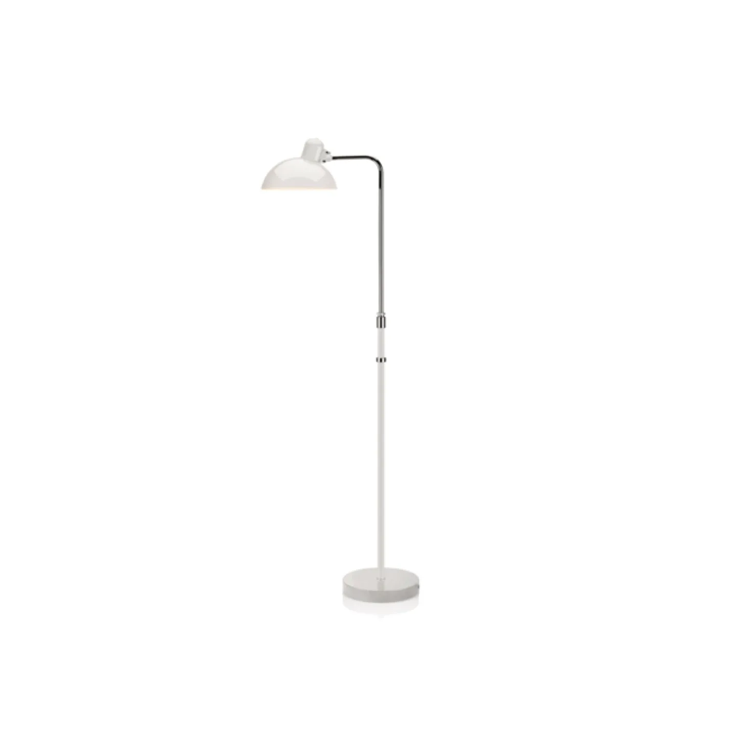 Fritz Hansen - Kaiser Idell 6580-F - Gulvlampe - Hvid