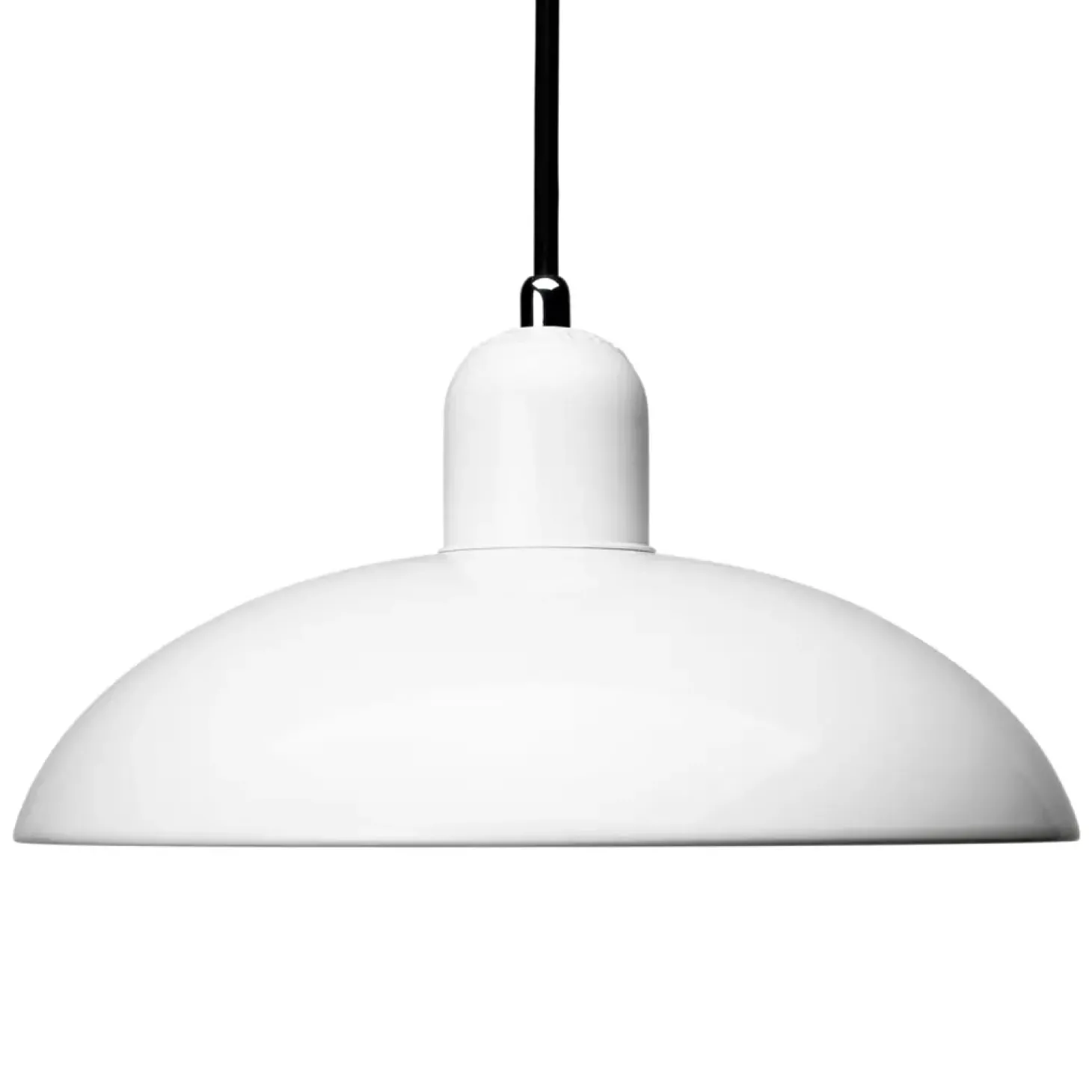 Fritz Hansen - Kaiser Idell 6631-P - Pendel - Hvid - Krom