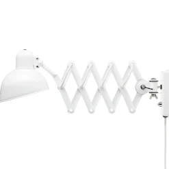 Fritz Hansen - Kaiser Idell 6718-W - Væglampe - Hvid