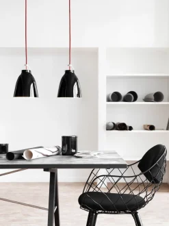 Fritz Hansen - Loftlampe - Caravaggio - Sort - P1 Small