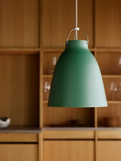 Fritz Hansen - Loftlampe - Caravaggio™ Matt - Patina Grøn - P2 Medium