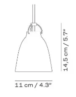 Fritz Hansen - Loftlampe - Caravaggio - P0 LED - Opal