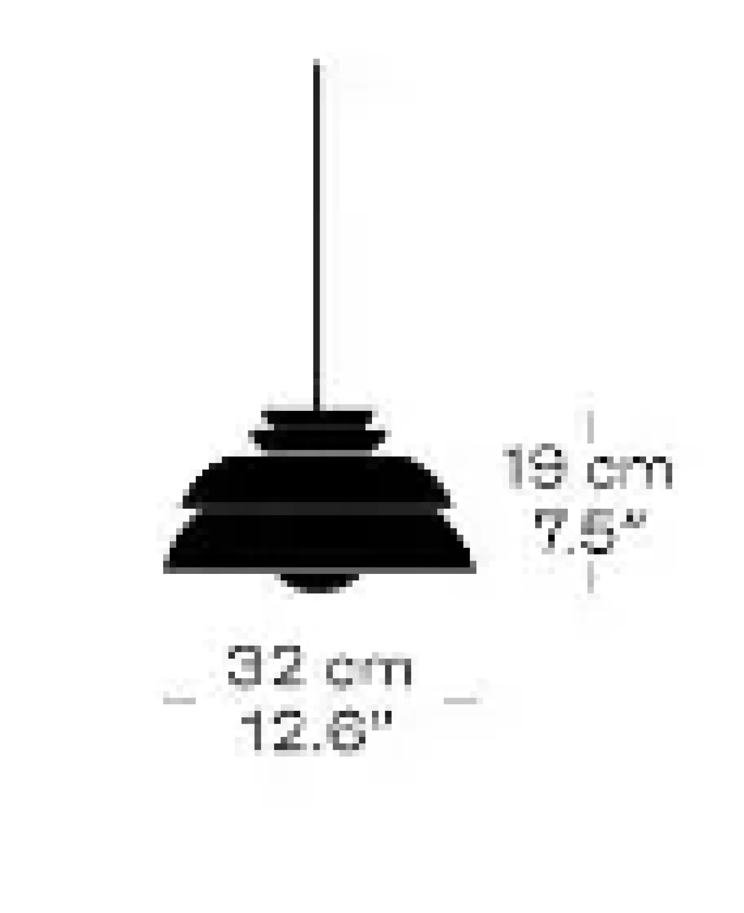Fritz Hansen - Loftlampe - Concert - Hvid - P1 Small