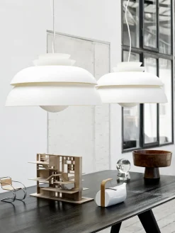 Fritz Hansen - Loftlampe - Concert - Hvid - P3 Large