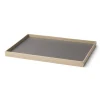 Gejst bakke - Frame tray medium i eg/grå