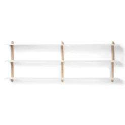Gejst - Nivo D, shelf large - Lys eg/hvid