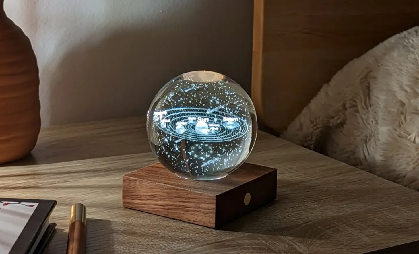 Gingko - Amber Crystal Light - Solar System
