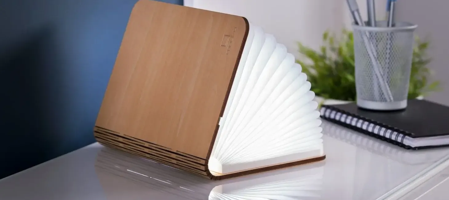 Gingko - LED Smart Booklight - Maple - Mini