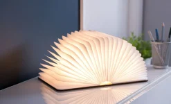 Gingko - LED Smart Booklight- Mini Walnut