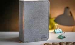 Gingko - LED Smart Fabric Booklight - Urban Grey - Mini