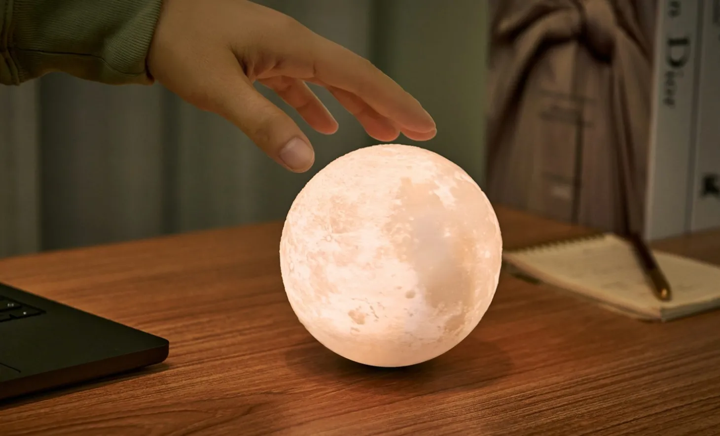 Gingko - Smart LunaSpin Lamp - Mini Size