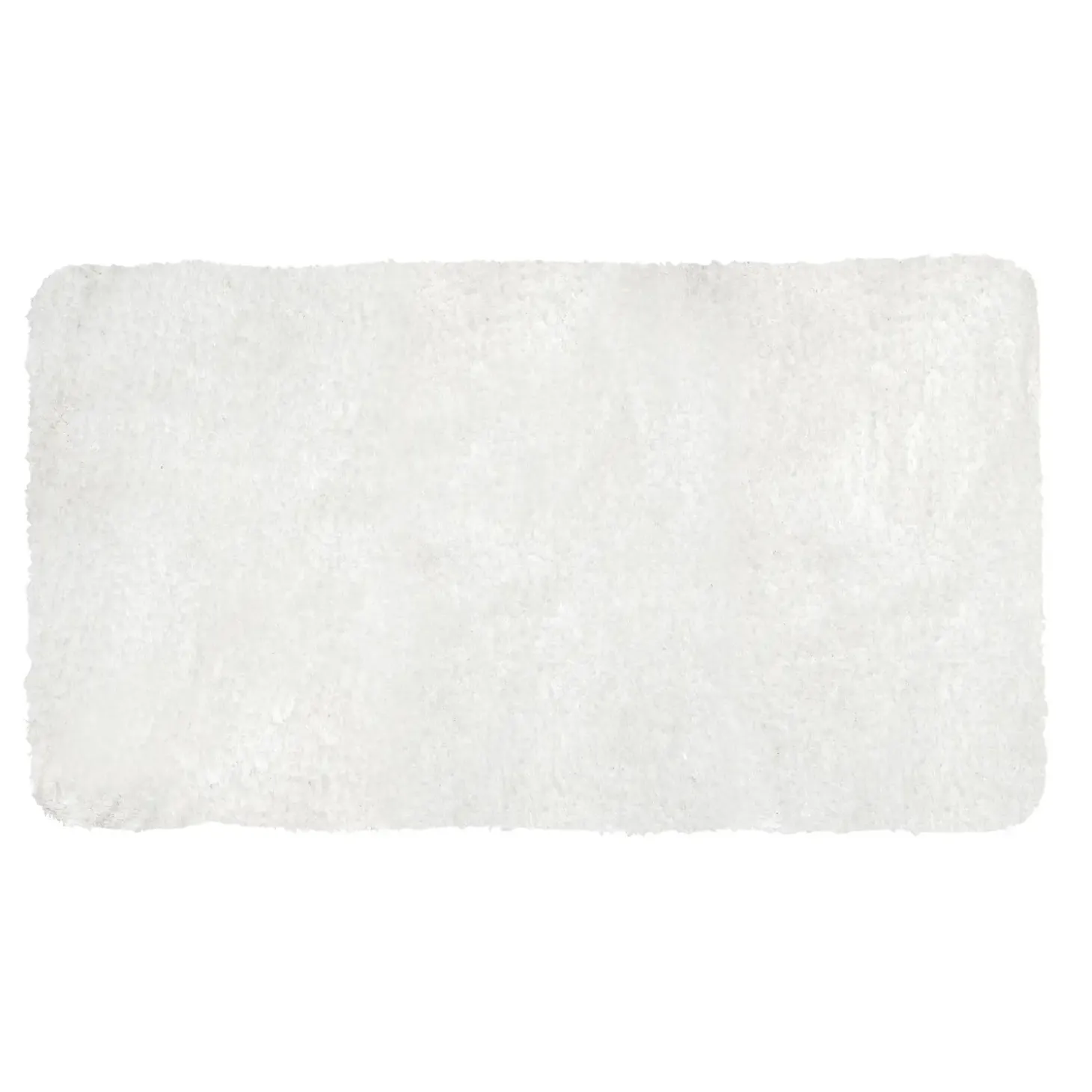 Habo - Badeværelsesmåtte - Camelia - Hvid - 60 x 90 cm