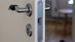 Habo - Dørgrebsstopper - Genbrugsplast - 3 stk. - Sort