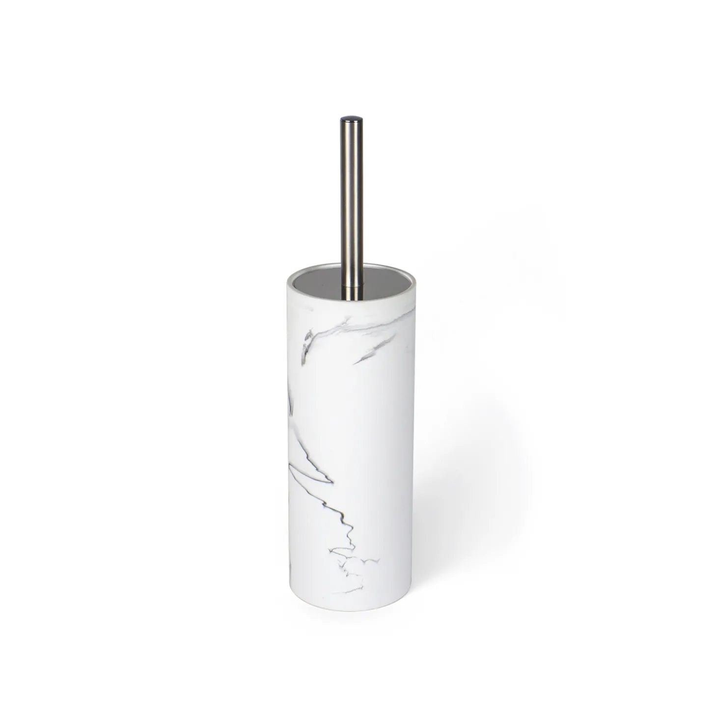 Habo - Toiletbørstesæt - Marble/Marmor - H: 36 cm