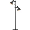 Halo Design - Baltimore Gulvlampe 2L - Sort