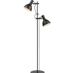 Halo Design - Baltimore Gulvlampe 2L - Sort