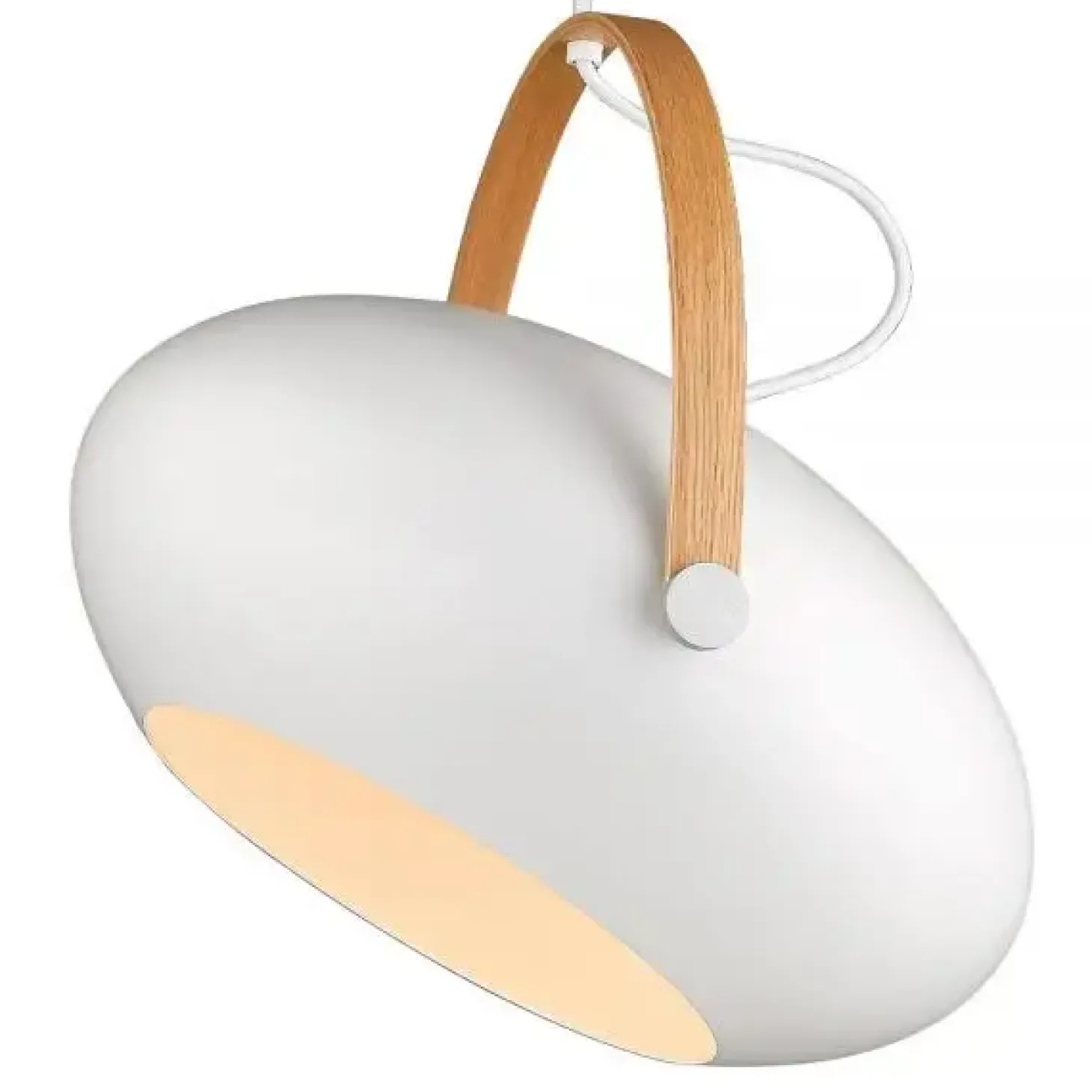 Halo Design - D.C Pendel Ø40 - Hvid/Eg