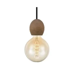 Halo Design - Light Fatningssæt E27 - Mørk/Træ