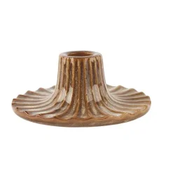 2Have - Lysestage - Süss - 5x12 cm - Gylden Keramik