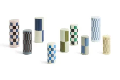 Hay - Bloklys - Column - Large - Light Blue & Dusty blue