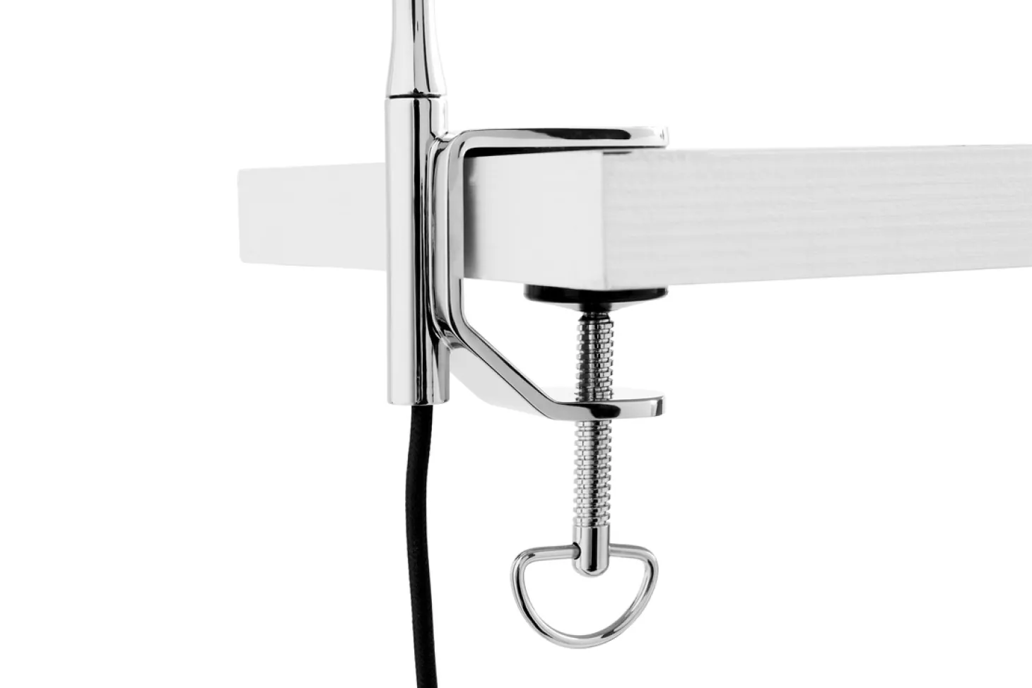 HAY - Bordlampe - Apex Desk Clip Lamp - Iron Black / Sort