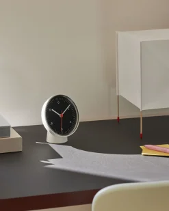 HAY - Bordur - Table Clock - Hvid - H: 14 cm