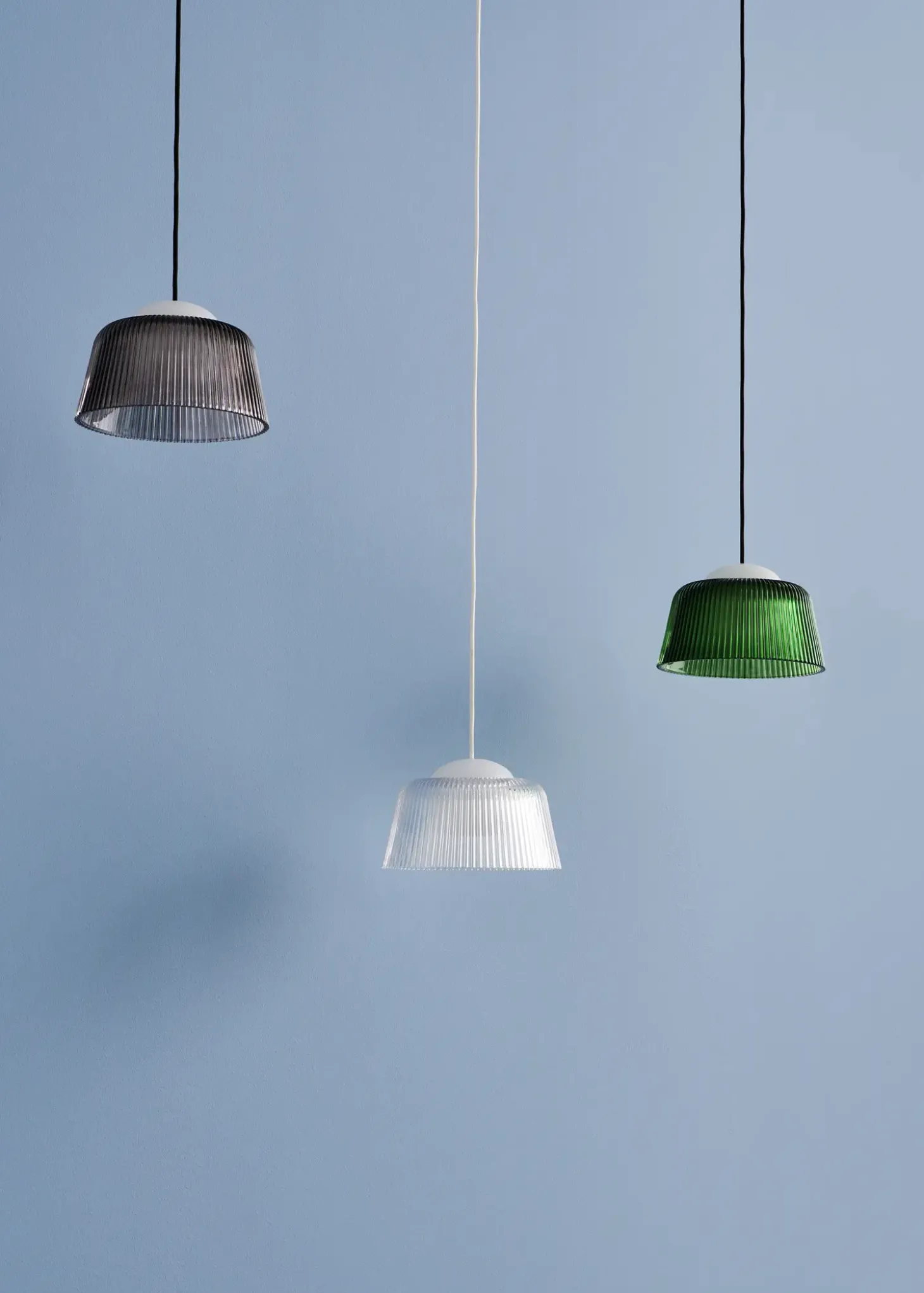 Hay - Brim Pendant-245 - Clear Glass