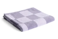 Hay - Check Bath Towel (Organic) - W70 x L136 - Lavender - Lavender - 669