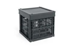 HAY Colour Crate - Cube - Charcoal