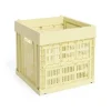HAY Colour Crate - Cube - Light yellow