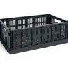 HAY Colour Crate - Large - Charcoal