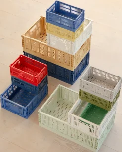 HAY Colour Crate - Large - Charcoal