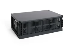 HAY Colour Crate - Large - Charcoal
