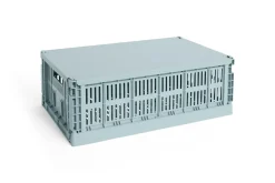 HAY Colour Crate - Large - Dusty blue