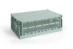 HAY Colour Crate - Large - Sage green