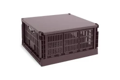 HAY Colour Crate - Large Square - Bordeaux