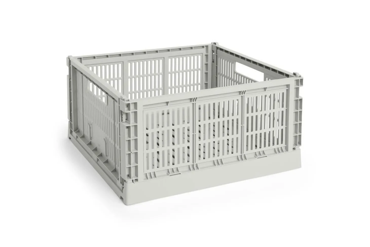HAY Colour Crate - Large Square - Grey