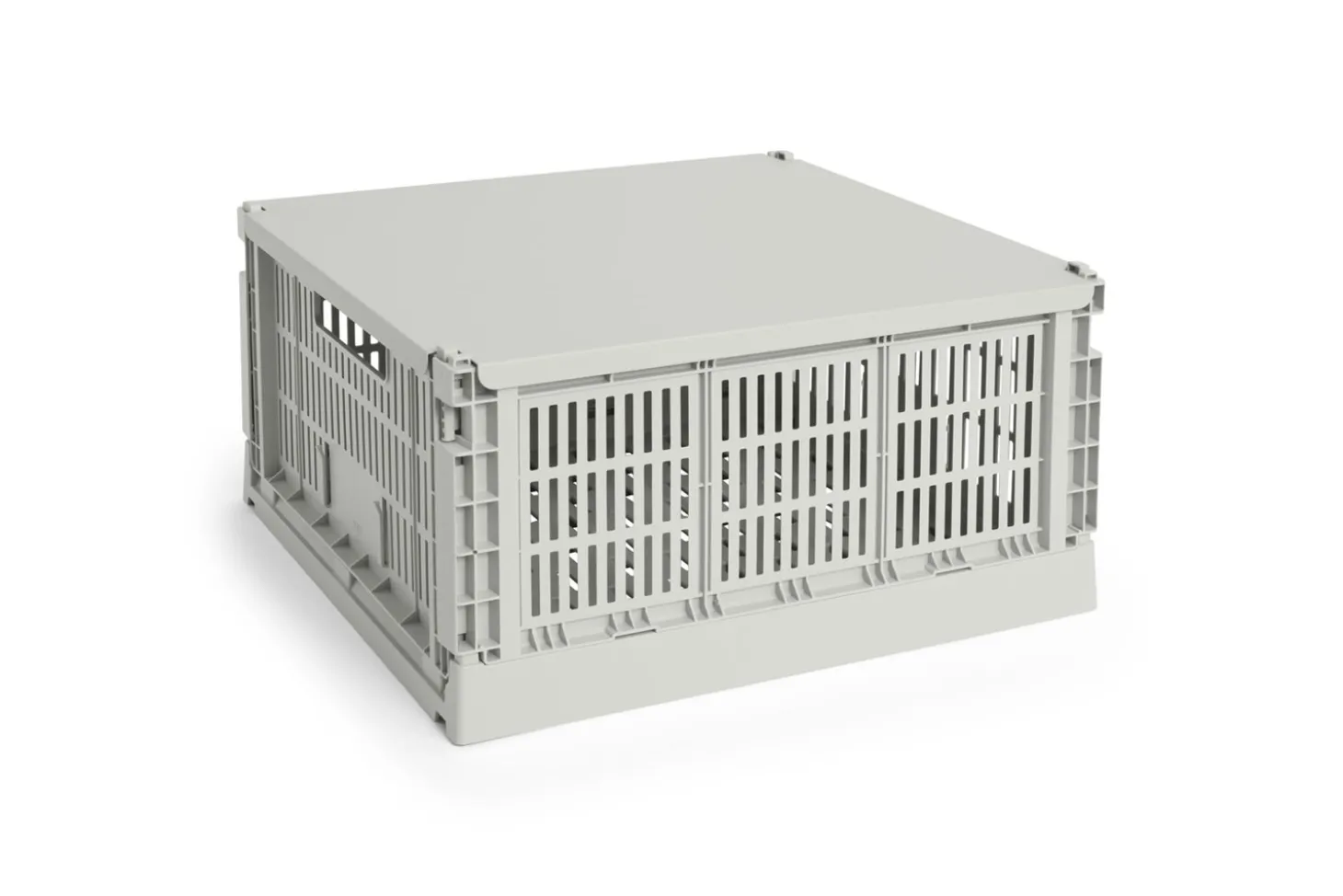 HAY Colour Crate - Large Square - Grey