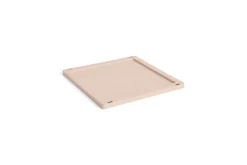 HAY Colour Crate Lid Plastic - Medium Square / Cube - Powder