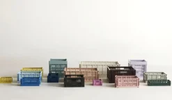 HAY Colour Crate Lid Plastic - Medium - Blush