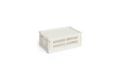 HAY Colour Crate Lid Plastic - Small - Off-white