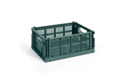 HAY Colour Crate - Medium - Dark green