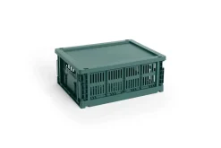 HAY Colour Crate - Medium - Dark green