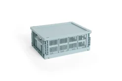 HAY Colour Crate - Medium - Dusty blue