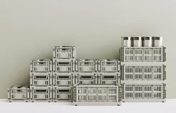 HAY Colour Crate - Medium - Grey