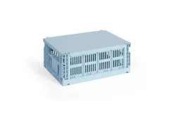 HAY Colour Crate - Medium - Soft blue