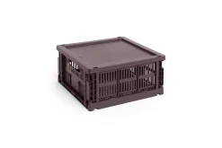 HAY Colour Crate - Medium Square - Bordeaux