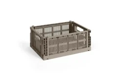 HAY Colour Crate - Medium - Warm grey