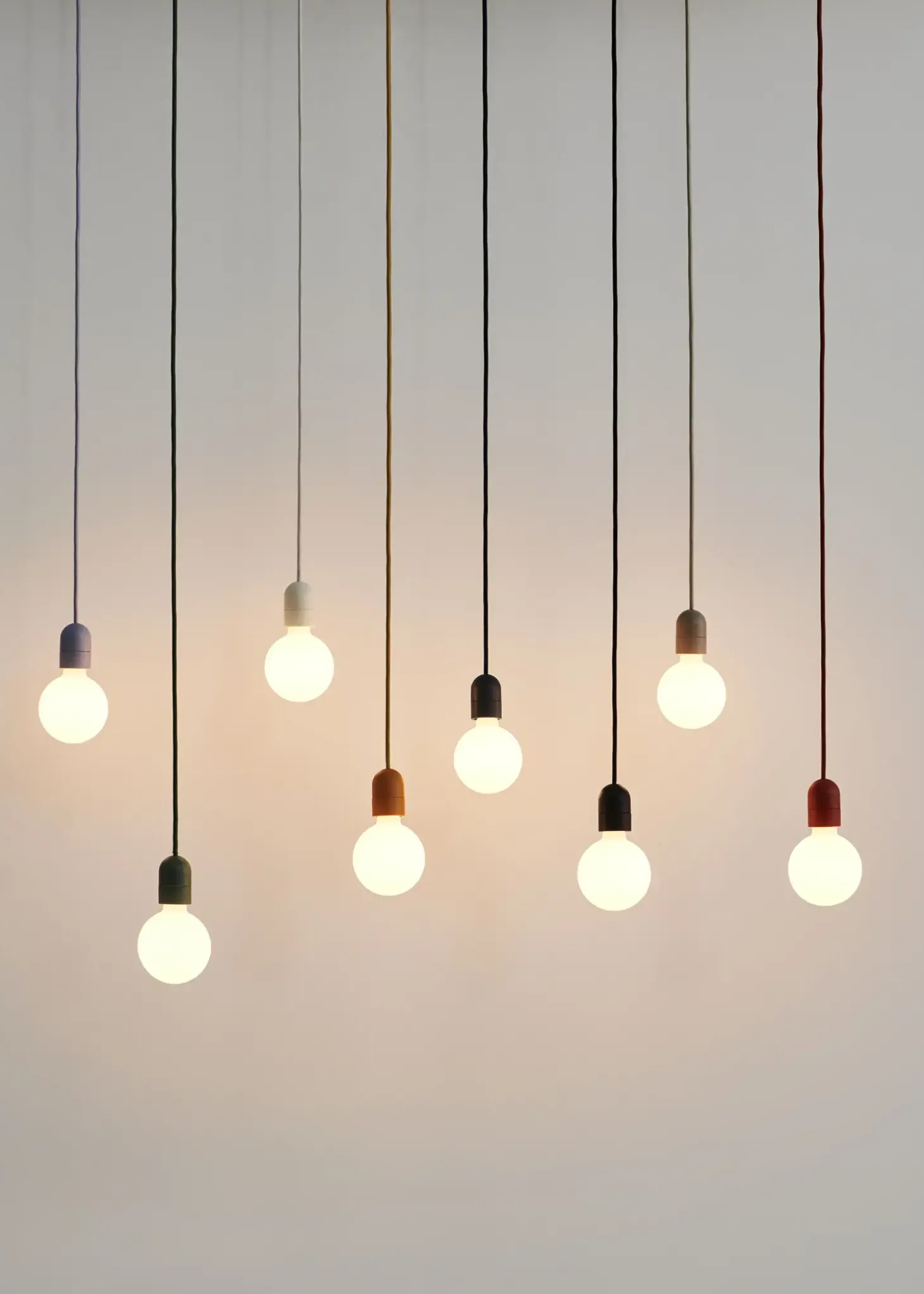 Hay - Common Pendant Cord Set - Beton grey